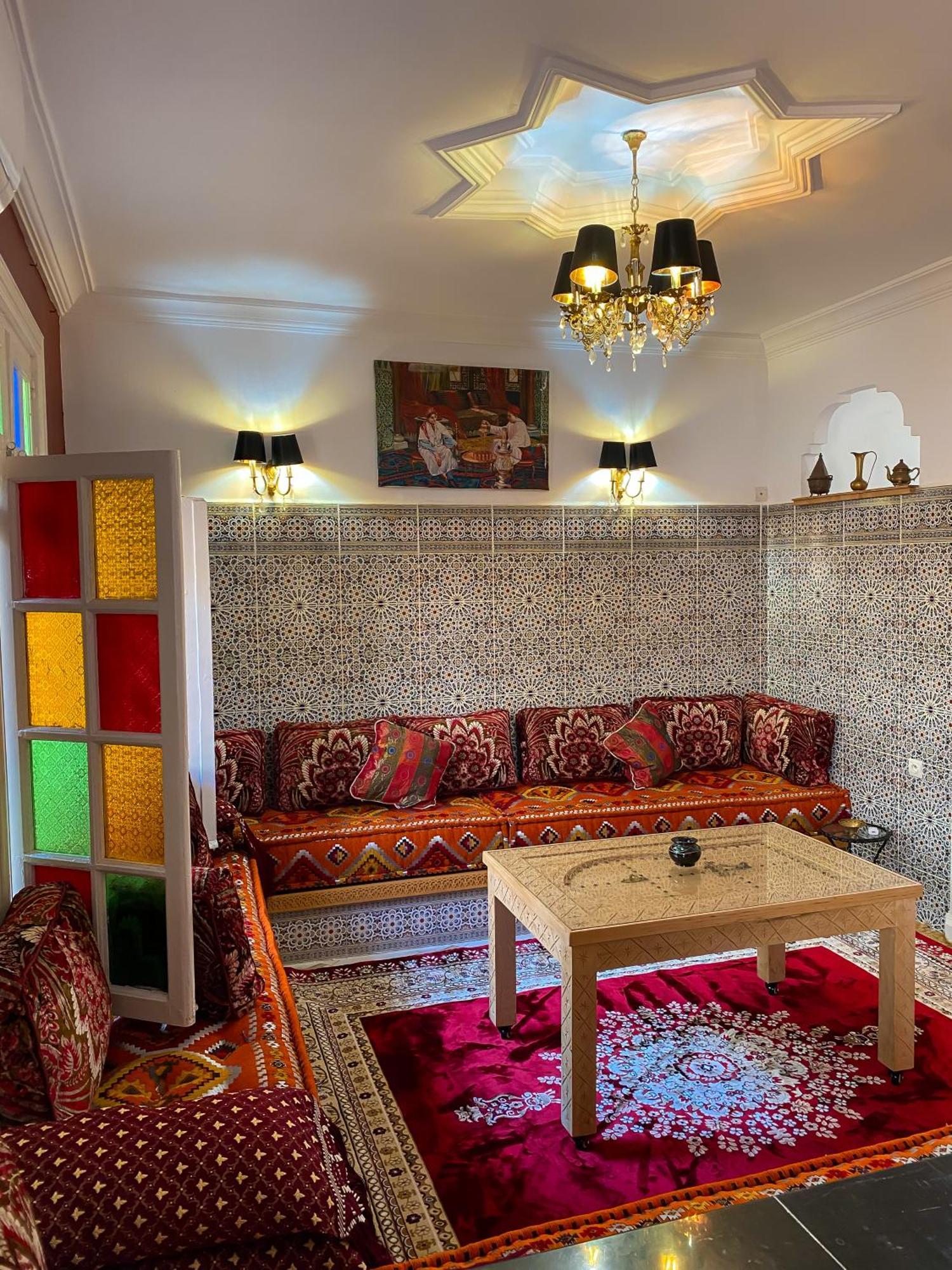 Dar Lghzal Special Offer In Rabat Winner Of Guest Experience 2025 Awards Traditional Sahrawi And Berber Privative Villa With Swimming Pool Jacuzzi Sea View And On Site Restaurant Ideal For Family And Groups In Rabat'S Center No Car Required Dış mekan fotoğraf