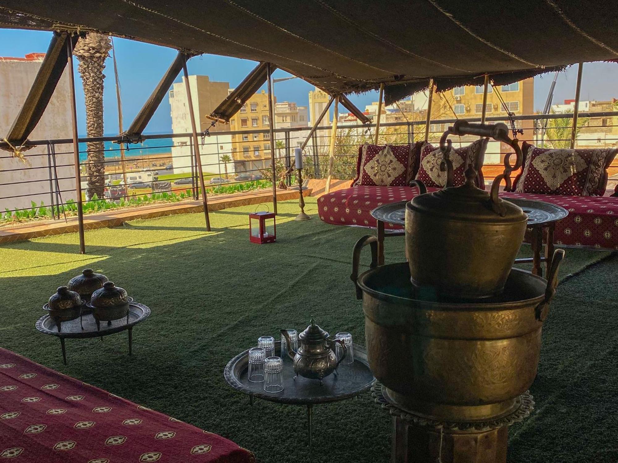 Dar Lghzal Special Offer In Rabat Winner Of Guest Experience 2025 Awards Traditional Sahrawi And Berber Privative Villa With Swimming Pool Jacuzzi Sea View And On Site Restaurant Ideal For Family And Groups In Rabat'S Center No Car Required Dış mekan fotoğraf